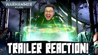 NEW WARHAMMER 40K EDITION TRAILER REACTION ITS GLORIOUS [upl. by Eissirc]