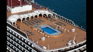 MS Bolette old Holland America nieuw Amsterdam all deck tour [upl. by Ashlan629]