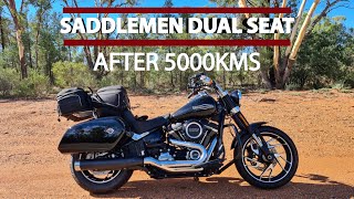 SADDLEMEN EXPLORER SEAT after 5000kms [upl. by Einad]