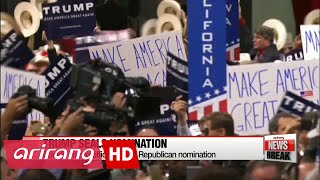 Donald Trump officially wins Republican nomination [upl. by Adirehs]