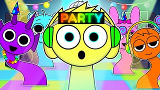 SPRUNKI PARTY MODE IS HERE [upl. by Yalhsa159]