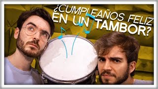 ¿Por qué No se Puede Tocar quotCumpleaños Felizquot en un Tambor feat Jaime Altozano [upl. by Kurr840]