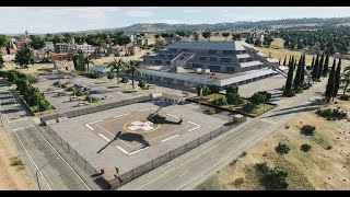 DCS Syria Map  Flight over the hospital in Paphos [upl. by Alysa691]