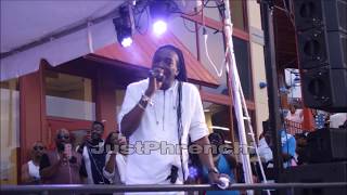 Mikey Spice I am I Said live  Celebrity Soccer Cultural Fest 2017 [upl. by Nnyre]