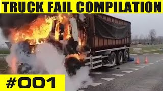 Truck fail compilation【E1】Pure sound compilation of trucks failsTop dangerous moments of dumpers [upl. by Nissie]