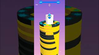 Stack Ball  All Levels Gameplay shorts gameplay stackball [upl. by Ayokahs]