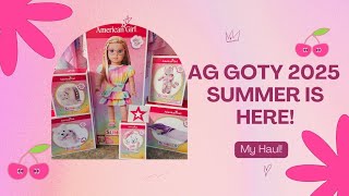 Meet The GOTY for 2025 American Girl Summer McKinny Haul Chat amp Thoughts [upl. by Nallaf]