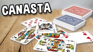 CANASTA  Spielregeln TV Spielanleitung Deutsch  Kartenspiel [upl. by Senhauser]