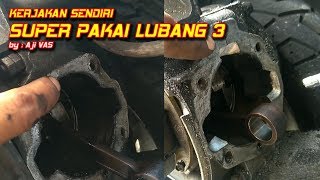 Modif Vespa Super Pakai Blok PX atau Excel  Aji VAS [upl. by Avot]