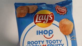 LAYS IHOP ROOTY TOOTY FRESH  N FRUITY Flavored Chips [upl. by Aneerahs]