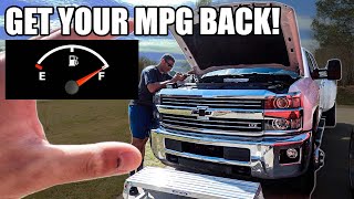 Try This If You Get BAD MPG On Your Duramax Diesel Trucks [upl. by Arata]