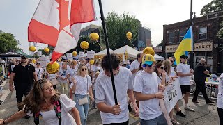 Ukraine Solidarity March 2024 [upl. by Ecinev751]