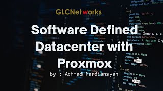 Software Defined Datacenter with Proxmox English [upl. by Volnay]