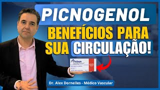 Cuide da sua CIRCULAÇÃO com o picnogenol  flebon  Dr Alex Vascular [upl. by Amor]