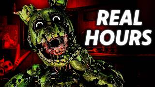 This FNAF 3 Remake Uses REAL LIFE Hours [upl. by Trebreh]