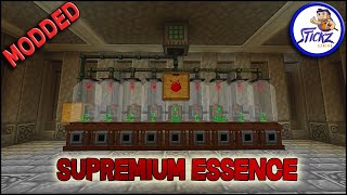 MINECRAFT ETERNAL Modded  SUPREMIUM ESSENCE FARM  EP 25  Lets Play  Modded Monday [upl. by Adimra]