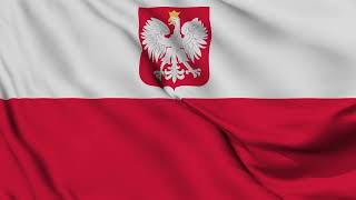 POLSKA  Coat of arms flag  Godło Polski  POLAND [upl. by Malena]