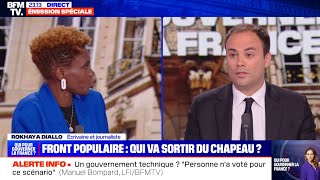 Clash entre Charles Consigny et Rokhaya Diallo en direct sur BFMTV [upl. by Agnimod167]