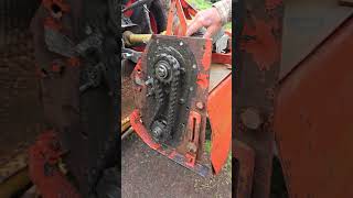 tractor tiller chain repair [upl. by Yelrahs447]