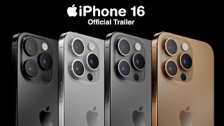 iPhone 16 Pro Max Trailer Official Design  Apple Event [upl. by Haeluj]