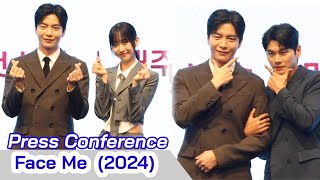 FACE ME 2024 KDrama Press Conference  Lee Min Ki Han Ji Hyun and Lee Yi Kyung Korean Drama [upl. by Norb]