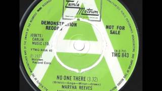 Martha Reeves No one there 1971 [upl. by Leupold]