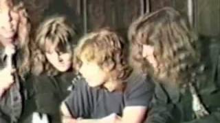 Metallica entrevista legendado 1983 Cliff Em All [upl. by Ahsinnod]