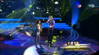 Dania gonzalez de PG2 y alexander acha cantando quotAMOR SINCEROquot HD [upl. by Roxi]