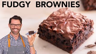 The BEST Fudgy Brownie Recipe [upl. by Barren]