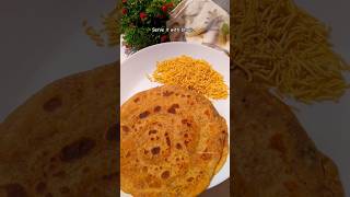 Kabhi khaye ho yeh sirf 10 mins mein BREAKFAST recipe  Besan Masala Paratha shorts breakfast [upl. by Nesyrb]