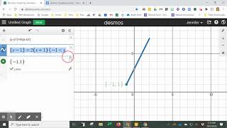 Slanted Lines on Desmos [upl. by Trah]