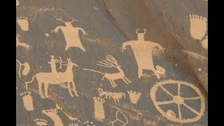 Archaeology in the SW United States mysterious petroglyphs at Parowan Gap and Newspaper Rock Utah [upl. by Caryn]