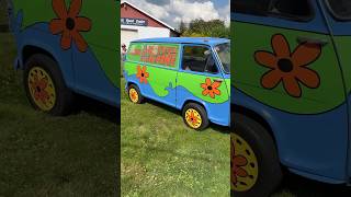 Dimock Speed Center’s Mini Mystery Machine scoobydoo cartoon truck car retro [upl. by Kcolttam710]