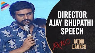 Director Ajay Bhupathi Speech  RX 100 Movie Audio Launch  Chaitan Bharadwaj  Telugu FilmNagar [upl. by Adalbert598]