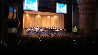 Semiahmoo Senior Wind Ensemble Performs Feliz Navidad 2018 [upl. by Zipnick]