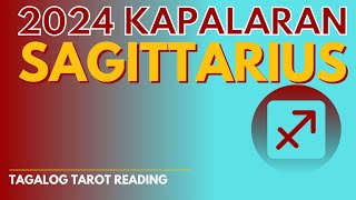 Sagittarius  GWABE SALUHIN MO ANG SWERTE NGAYONG 2024 ☘️  2024 KAPALARAN  Tagalog Tarot Reading [upl. by Danziger]