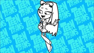 Teen Titans Go Blackfire Transform Coloring Book 1 [upl. by Ahsenauj]