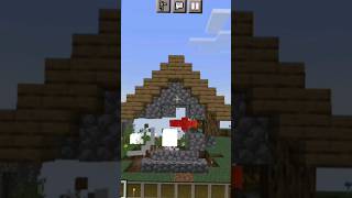 Bruting TNT in villagers house in minecraftTNT minecraftvillageraraf atif 369shorts [upl. by Harmon]