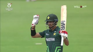 Arafat Minhas 52 runs vs Australia U19  SemiFinal 2  AU19 vs PA19 [upl. by Cloe]