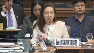 Mga senador atras kay Digong Duterte except Sen Risa Hontiveros [upl. by Linet]