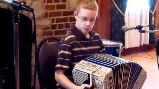 Christmas Toy Polka  Josh Eidsor  2011 Hartford Concertina Jamboree [upl. by Atsirc]