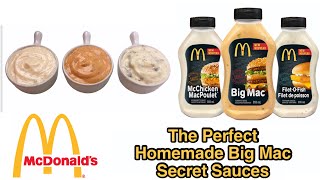 3 Types of Burger Sauces Recipe  The Perfect Burger Sauce  Delicious amp Easy Sauce [upl. by Apollo]