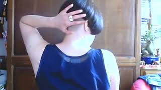 my buzzed undercut nape haircut bob [upl. by Hibbs]