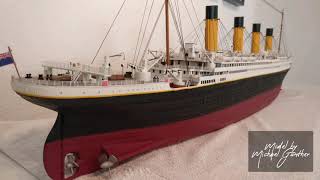 RMS Titanic  Scale 1250  Amati Hachette MiniBrass  Model Ship [upl. by Morris437]