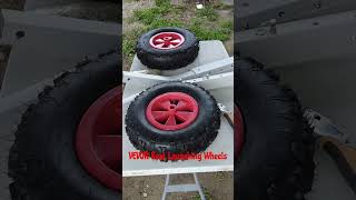 VEVOR Boat launching Wheels 12quot Boat transom 500 lbs Loading Capacity [upl. by Nallid]