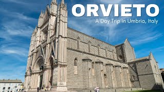 Day Trip From Rome to Orvieto Italy  Italy Travel [upl. by Assirec950]