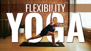 Yoga for Flexibility amp Strength 30 Minutes Flow and Stretch with Travis [upl. by Luas]