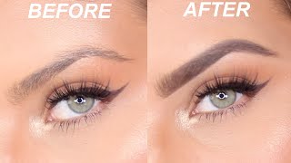 EASY PERFECT BROW TUTORIAL  BENEFIT BROW STYLER  JAMIE GENEVIEVE [upl. by Telocin523]