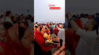 ughe suraj Dev chhathpuja anuradhapaudwal youtubeshorts [upl. by Atikihc544]