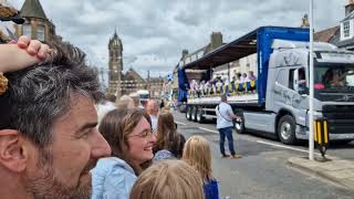 Peebles Beltane Festival parade on 22nd June 2024 Highlights [upl. by Libbie]